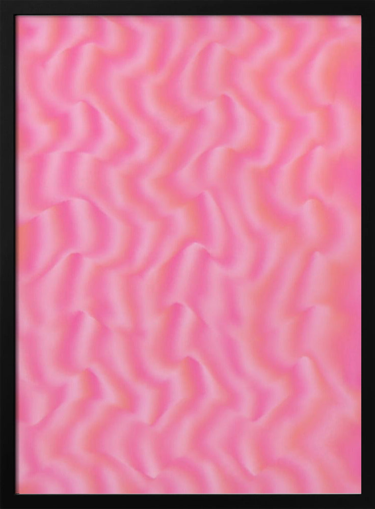 Rippling Pink Waves | Poster