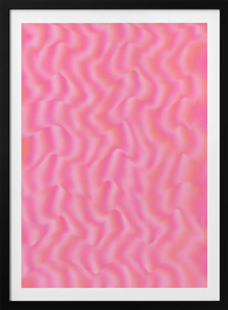 Rippling Pink Waves | Poster