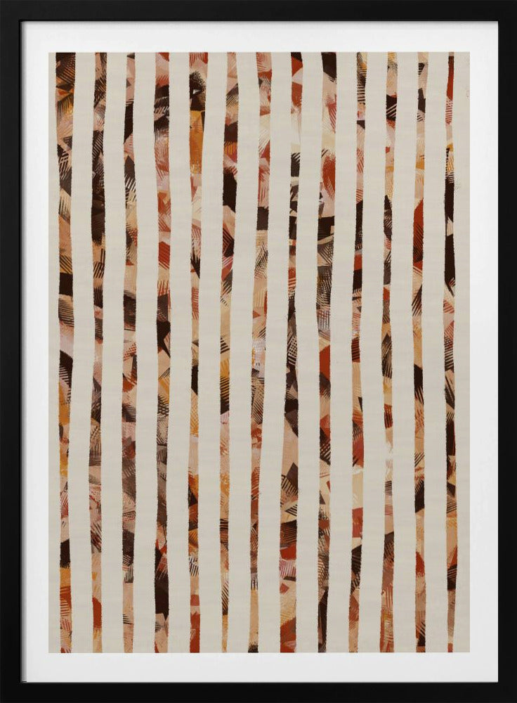 Striped Serenity | Poster