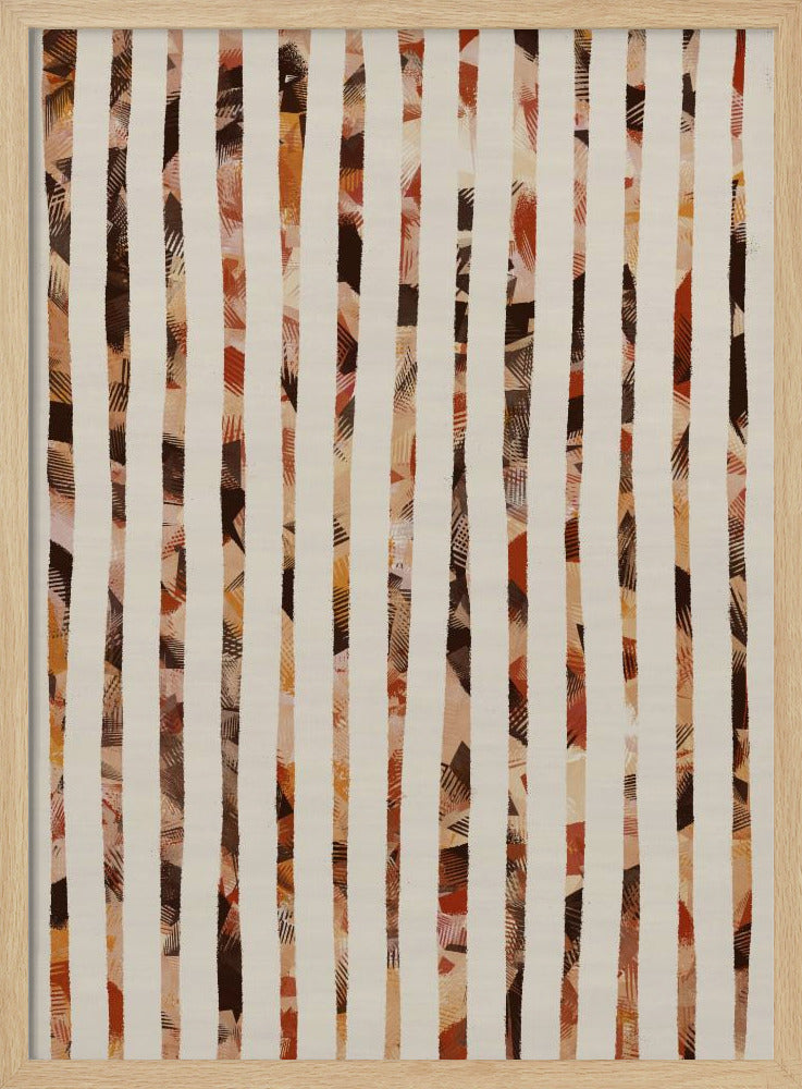 Striped Serenity | Poster