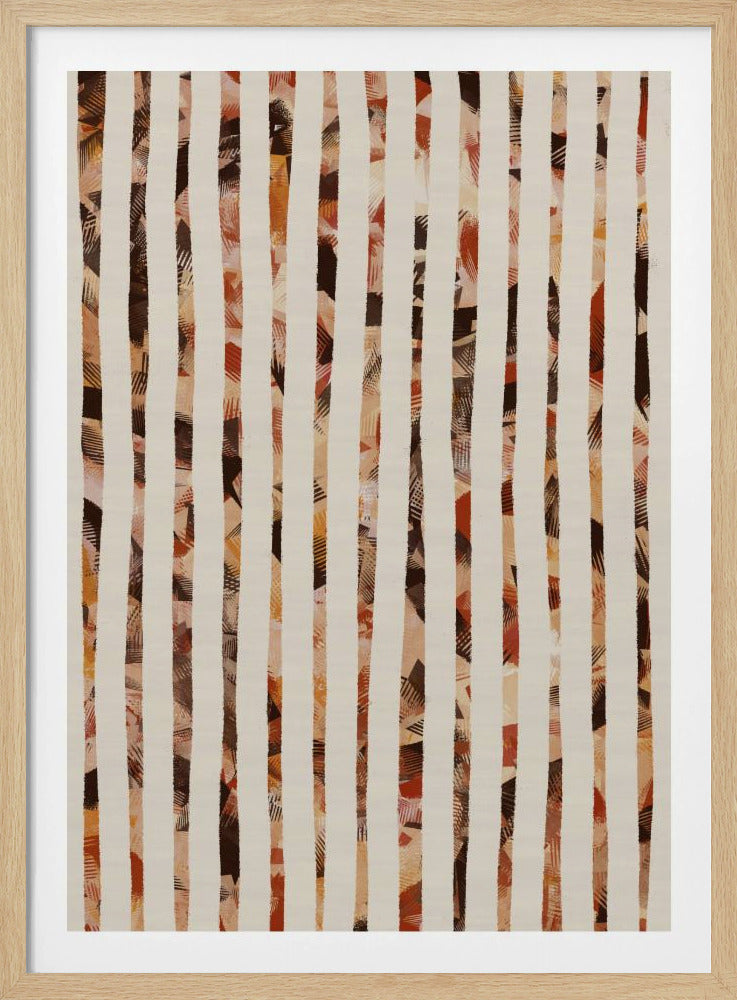 Striped Serenity | Poster