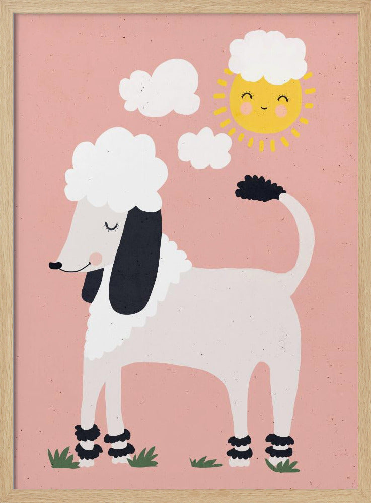 Poodle Sunshine | Poster