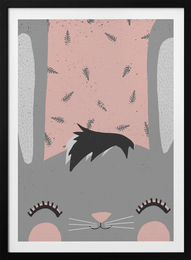 Whimsical Bunny Bliss | Poster