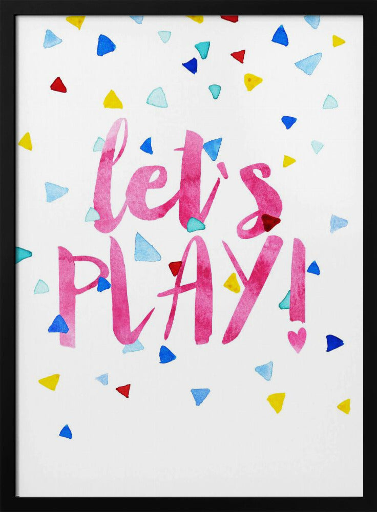Playful Confetti Burst | Poster