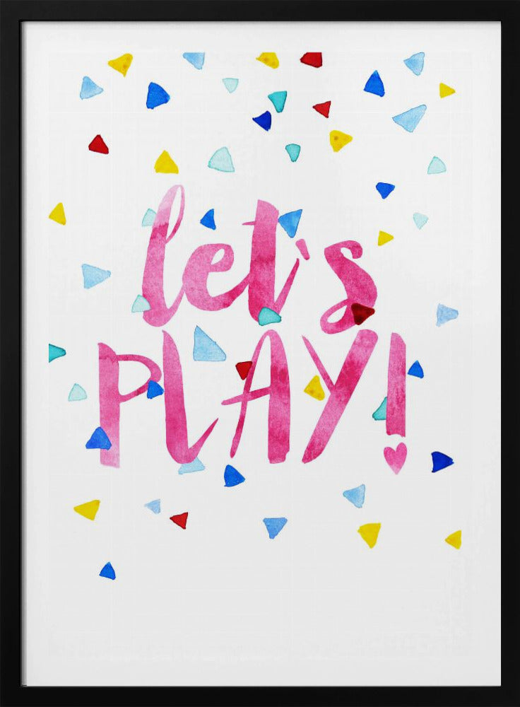 Playful Confetti Burst | Poster