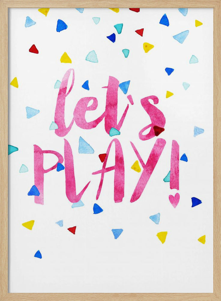 Playful Confetti Burst | Poster
