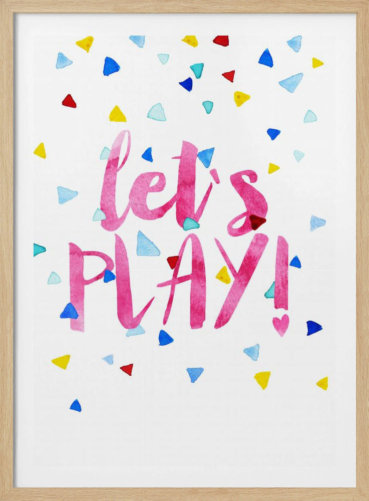 Playful Confetti Burst | Poster