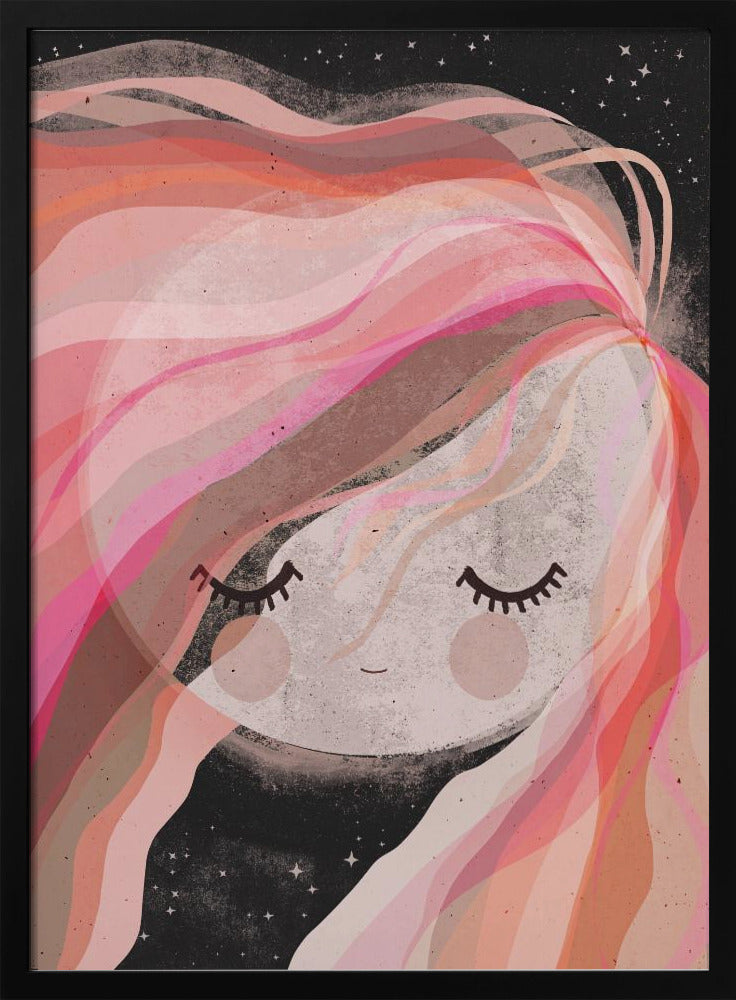 Dreamy Moon Whispers | Poster