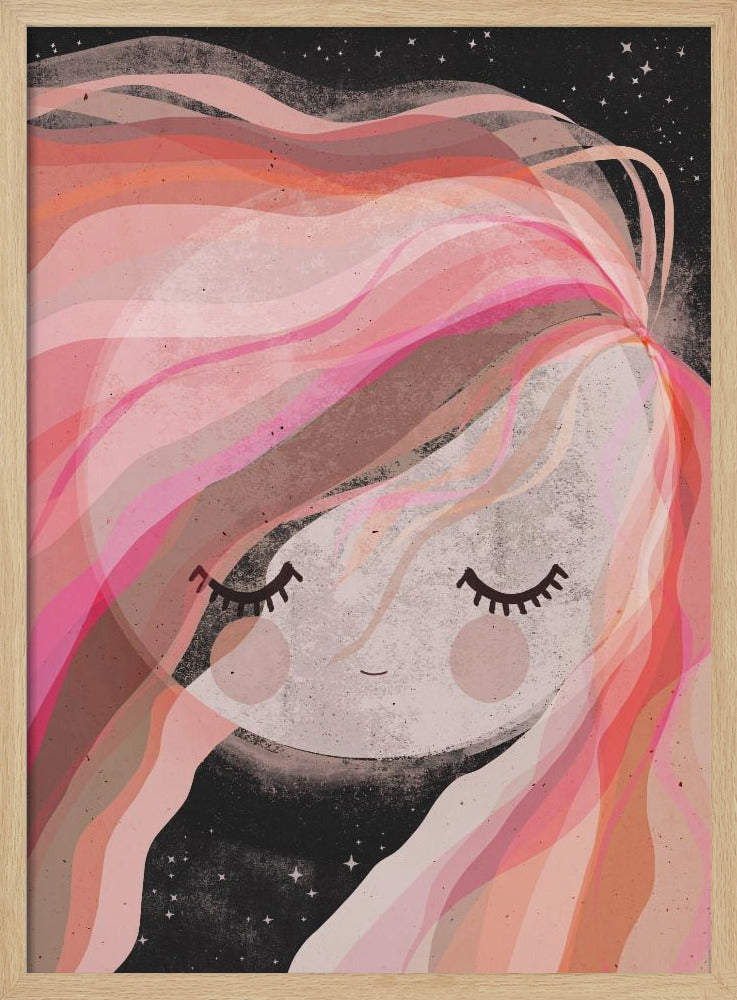 Dreamy Moon Whispers | Poster