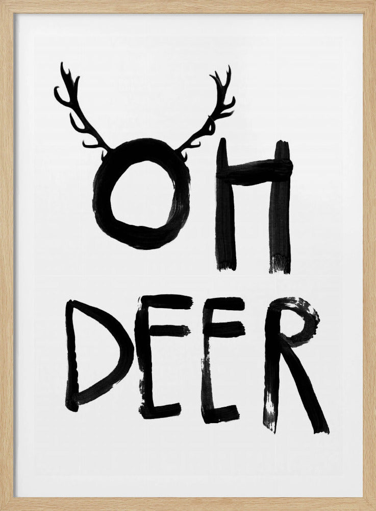 Antler Whimsy | Poster