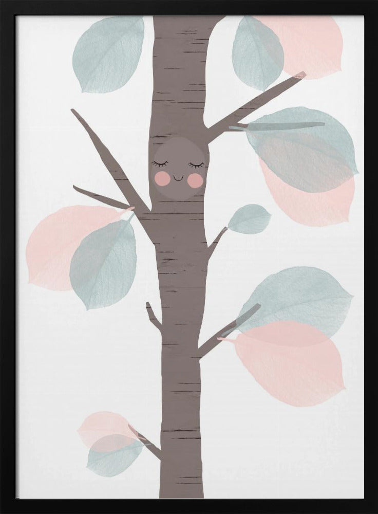 Whimsical Tree Hug | Poster