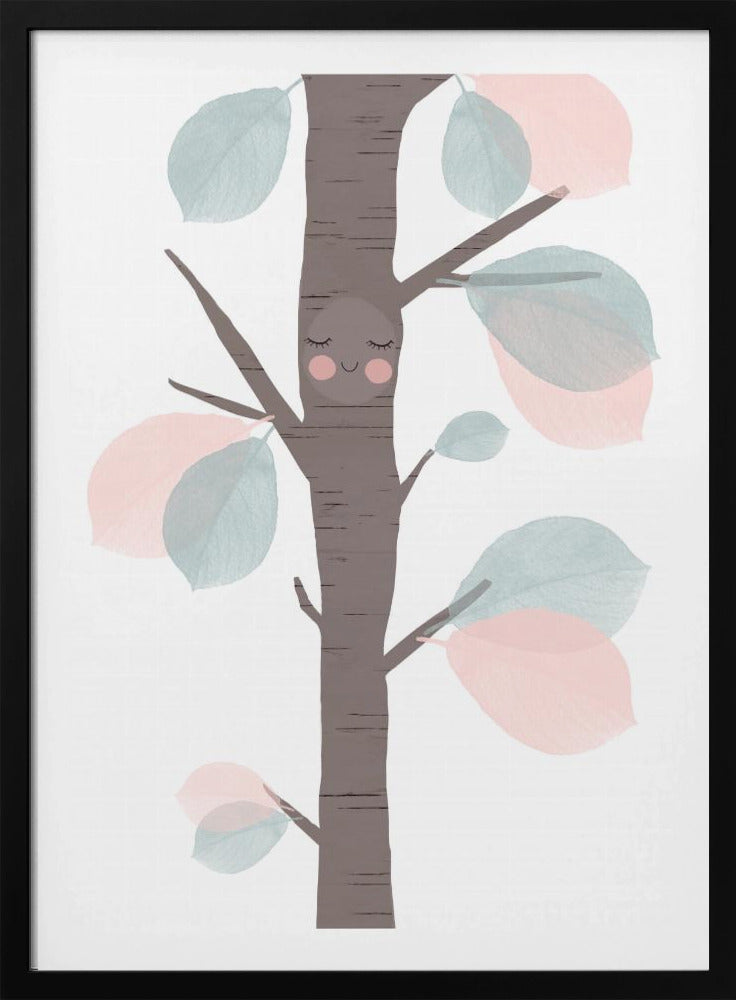 Whimsical Tree Hug | Poster