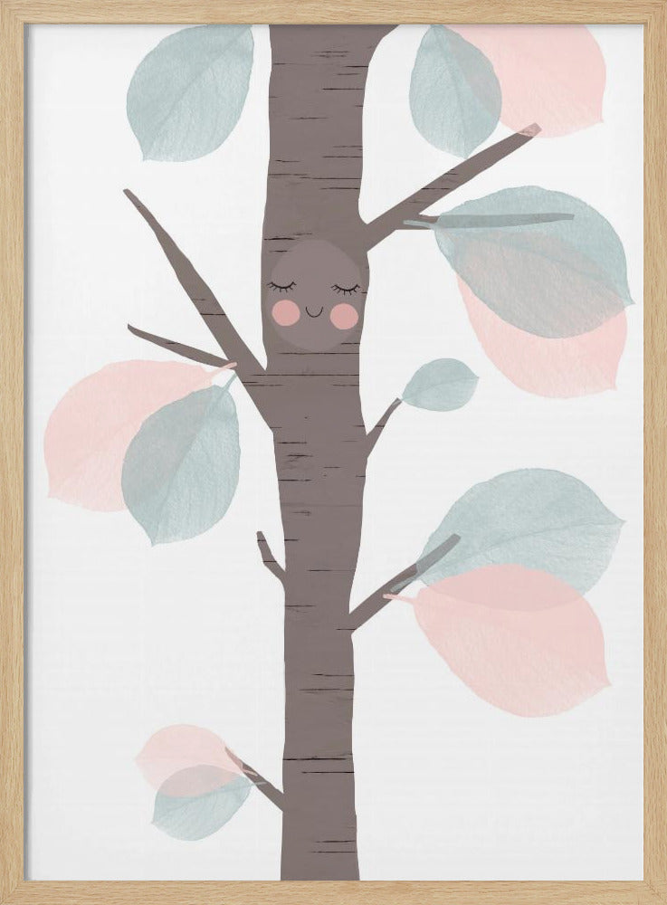 Whimsical Tree Hug | Poster