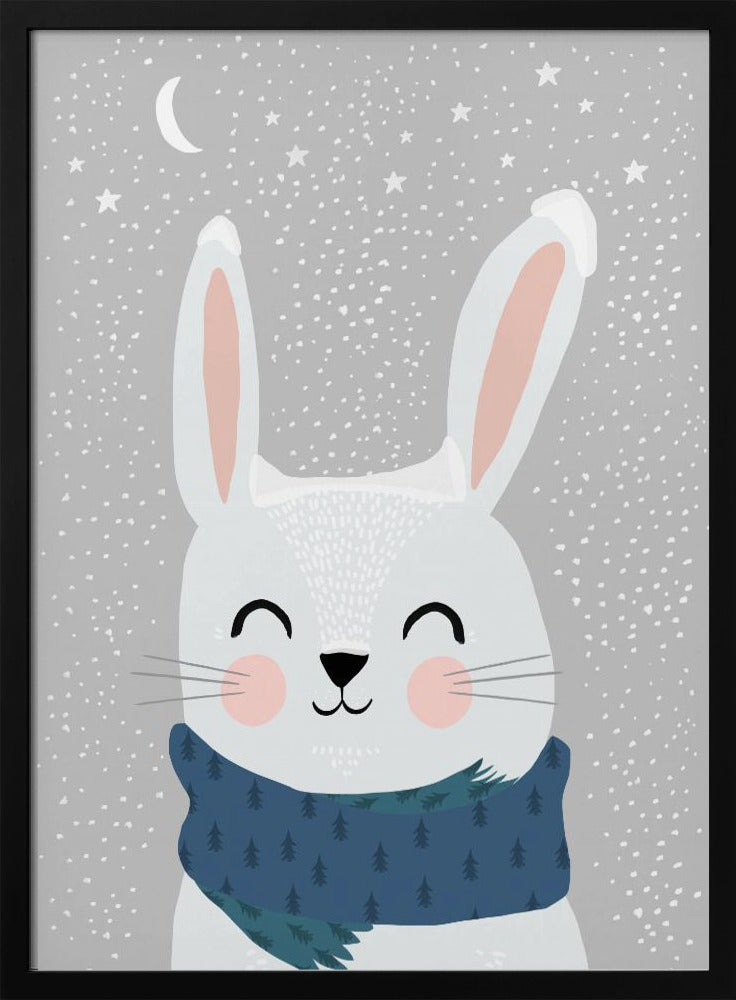 Winter Bunny Bliss | Poster