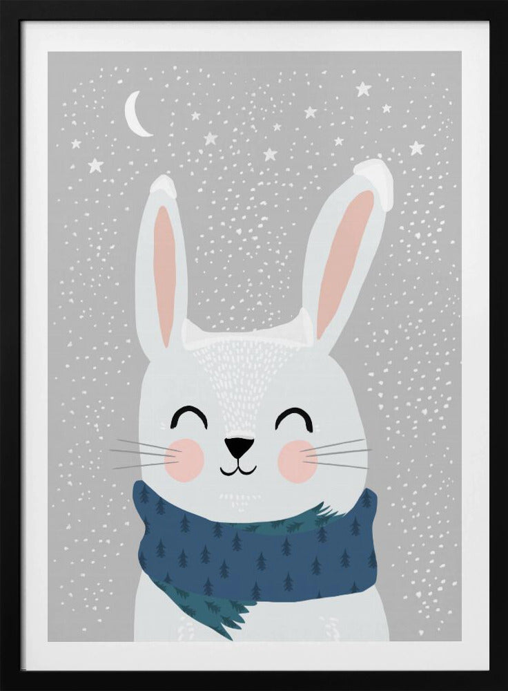 Winter Bunny Bliss | Poster