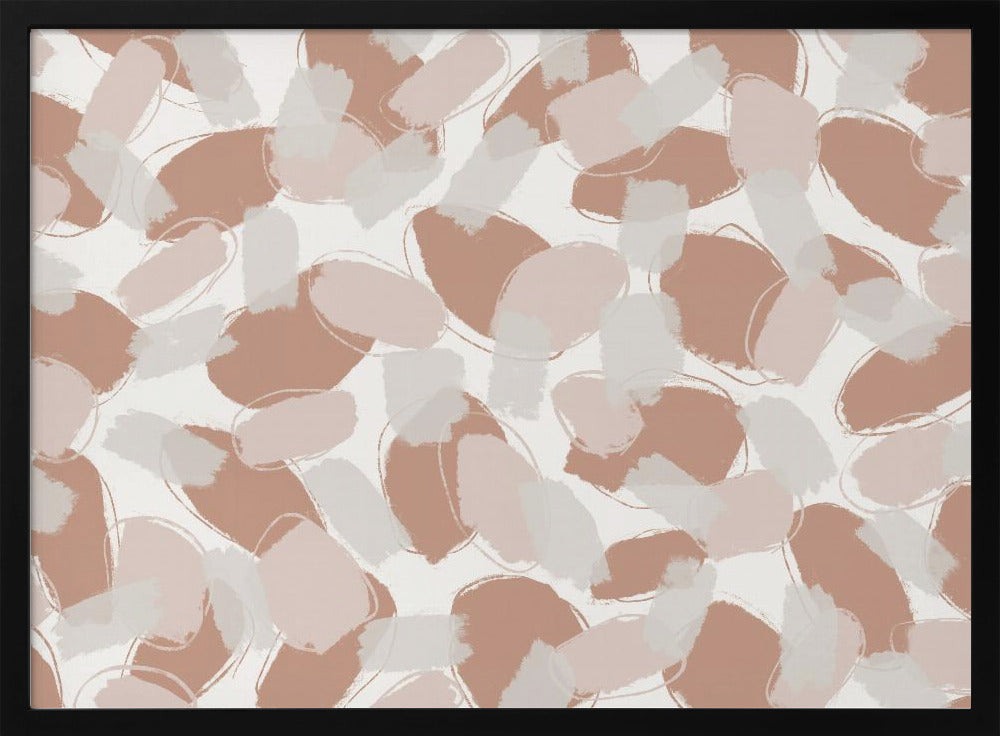 Gentle Brush Strokes | Poster