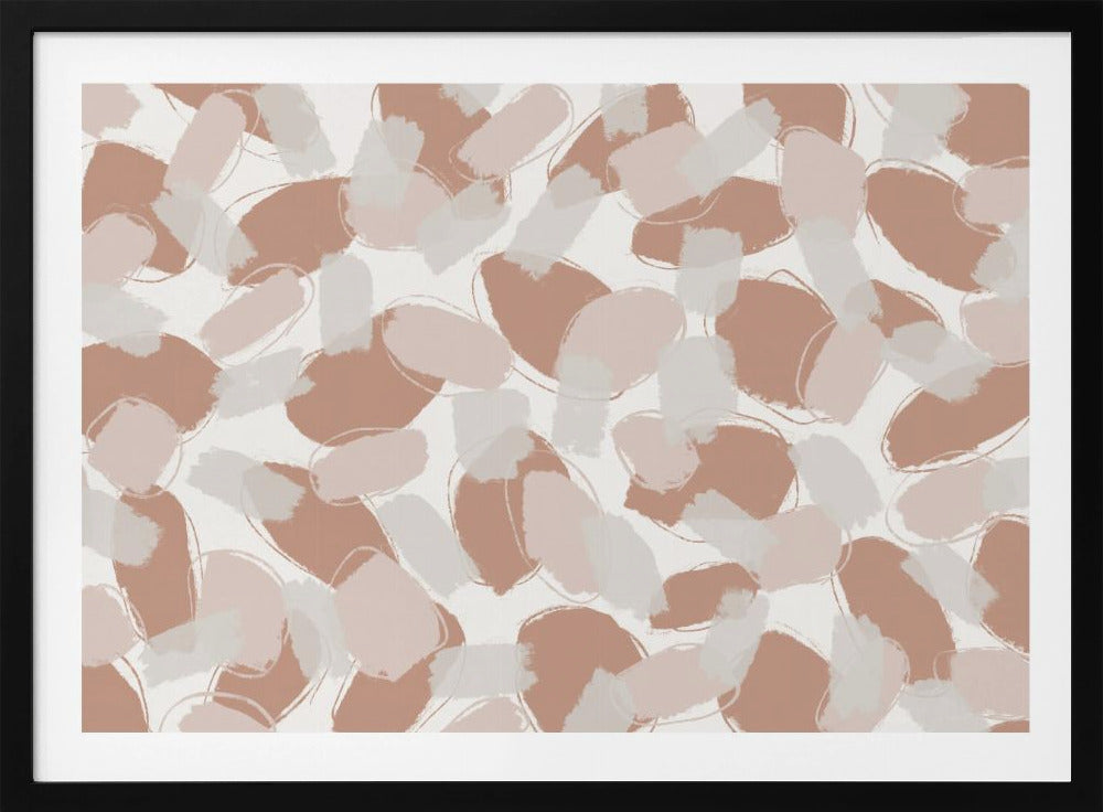 Gentle Brush Strokes | Poster