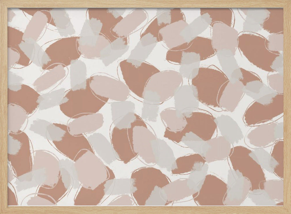 Gentle Brush Strokes | Poster