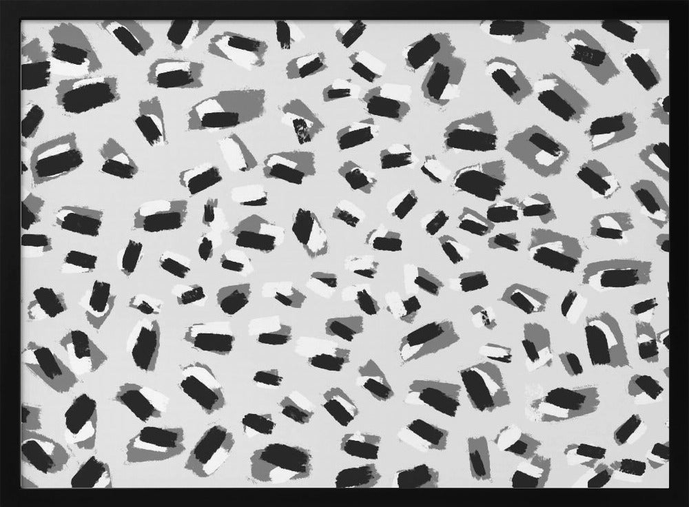 Monochrome Mosaic | Poster