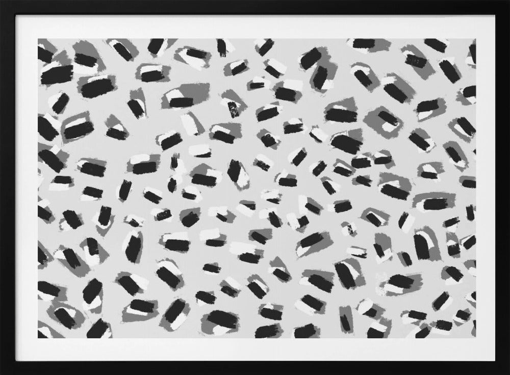 Monochrome Mosaic | Poster