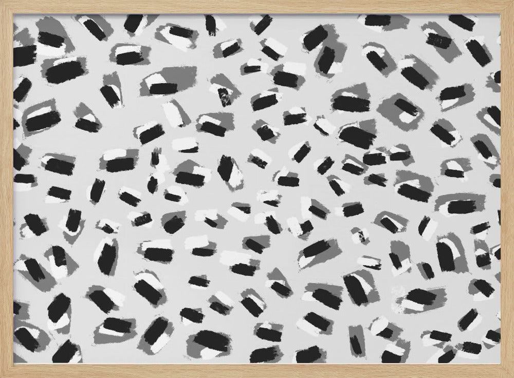 Monochrome Mosaic | Poster