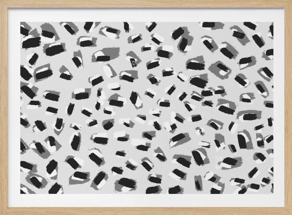 Monochrome Mosaic | Poster