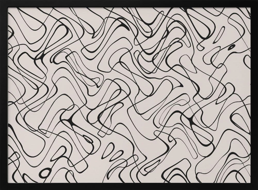 Fluid Lines Dance | Poster