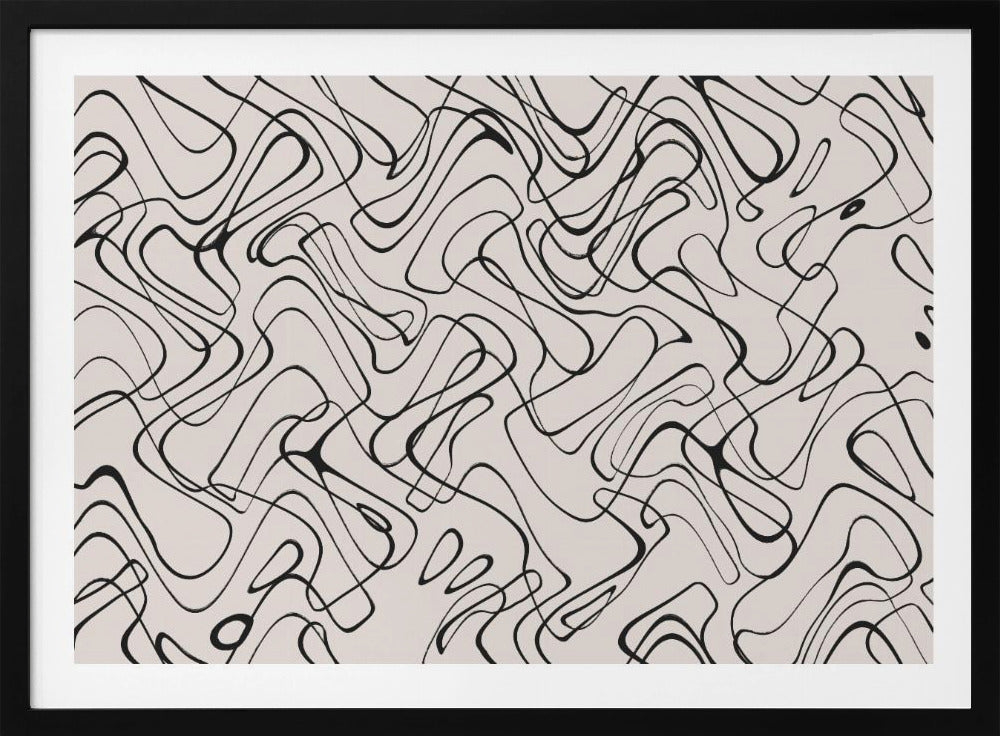 Fluid Lines Dance | Poster