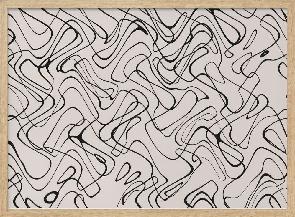 Fluid Lines Dance | Poster