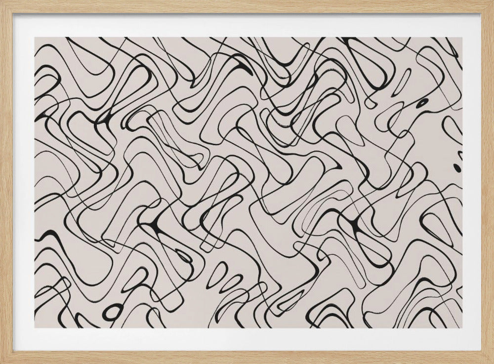 Fluid Lines Dance | Poster