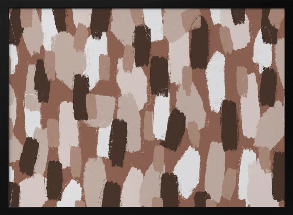 Earthy Brushstrokes | Poster