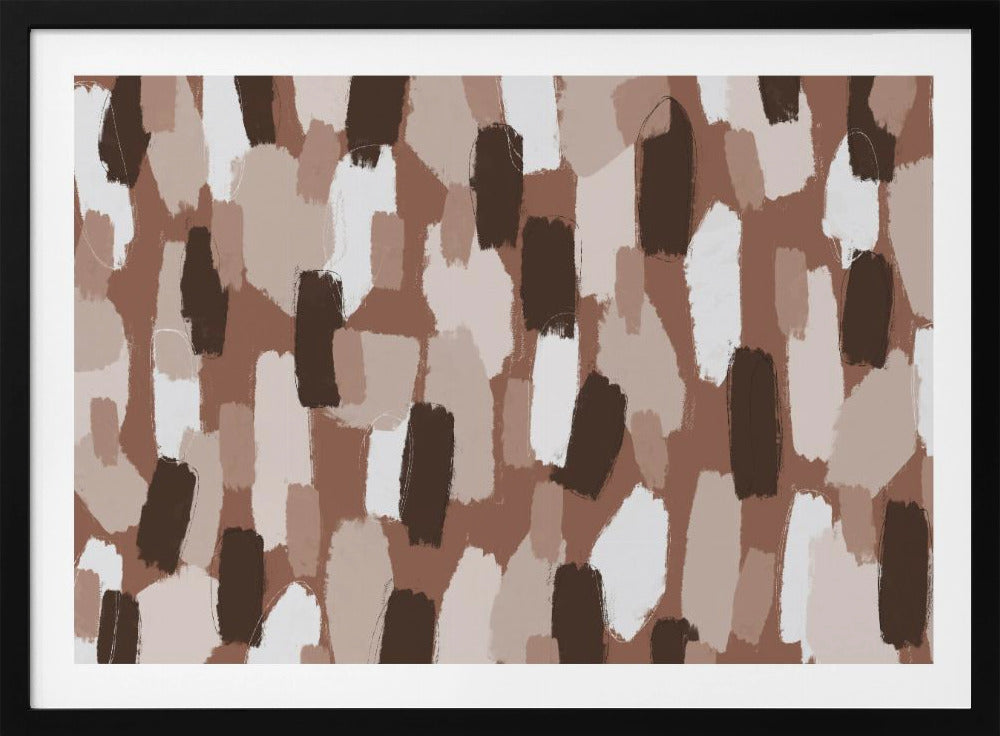 Earthy Brushstrokes | Poster