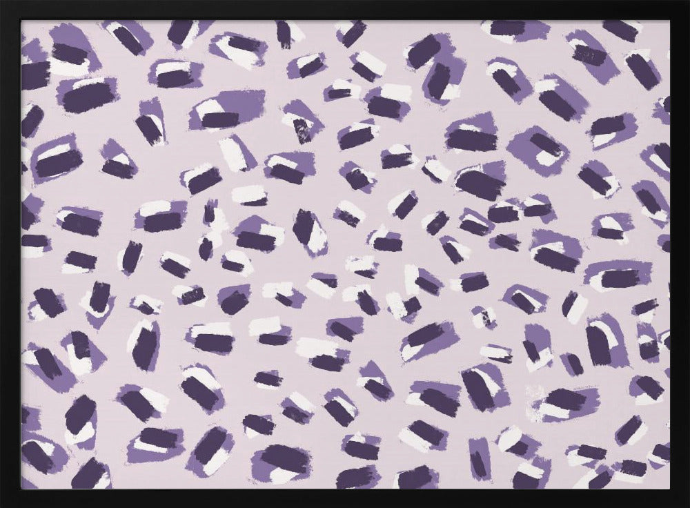 Purple Brush Dance | Poster