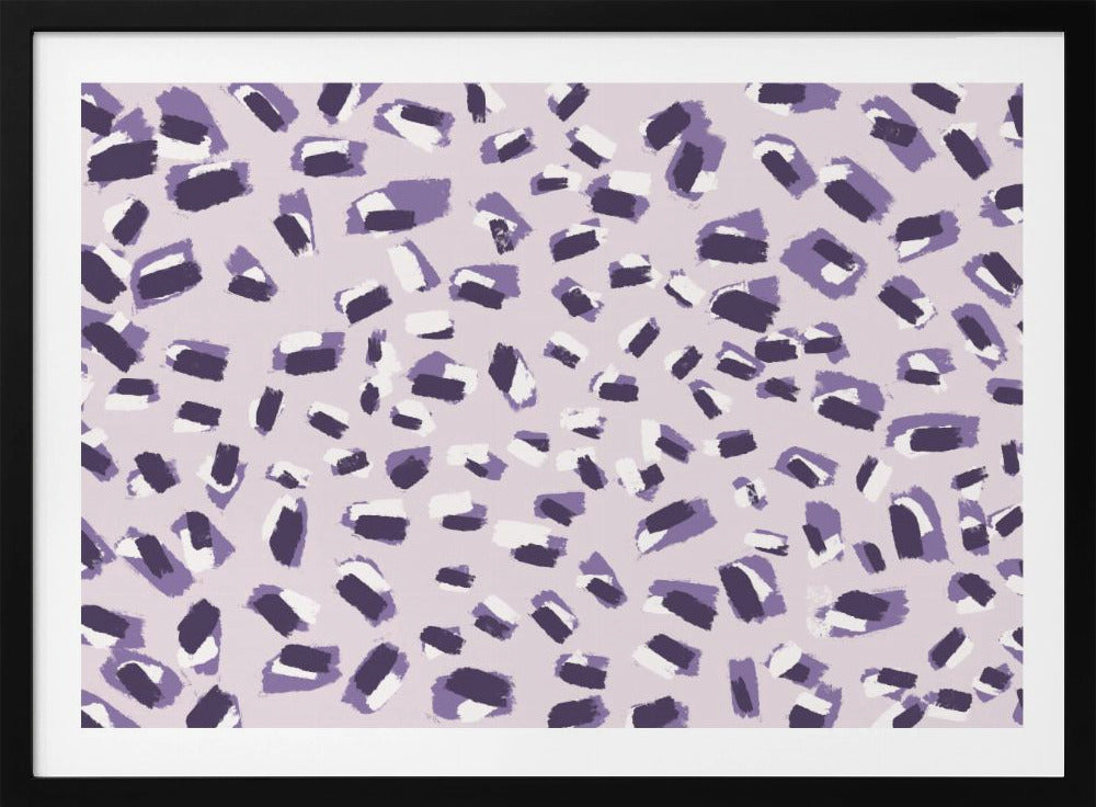 Purple Brush Dance | Poster