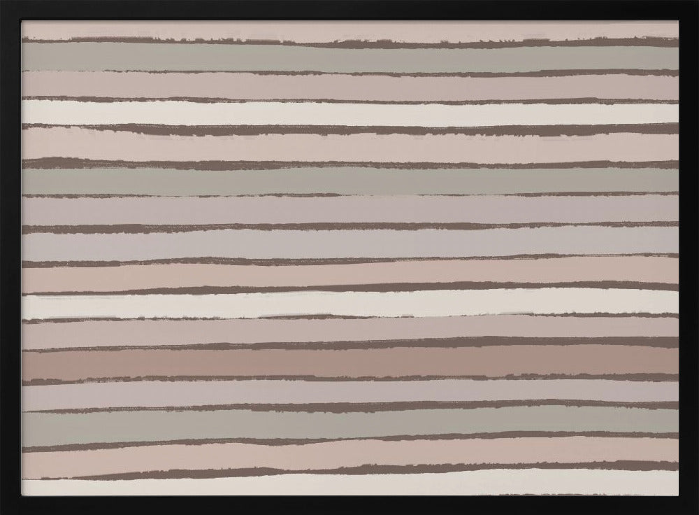 Earthy Stripes | Poster