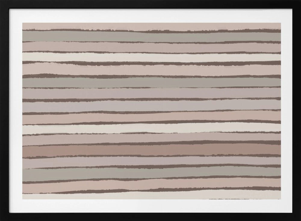 Earthy Stripes | Poster