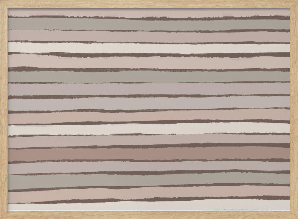 Earthy Stripes | Poster