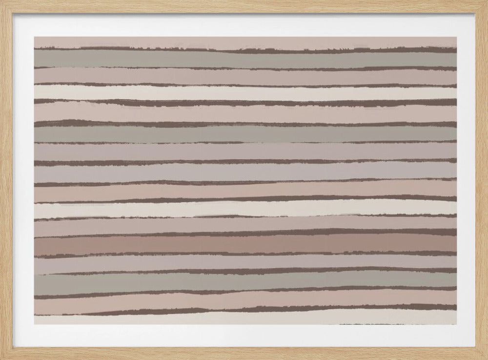 Earthy Stripes | Poster