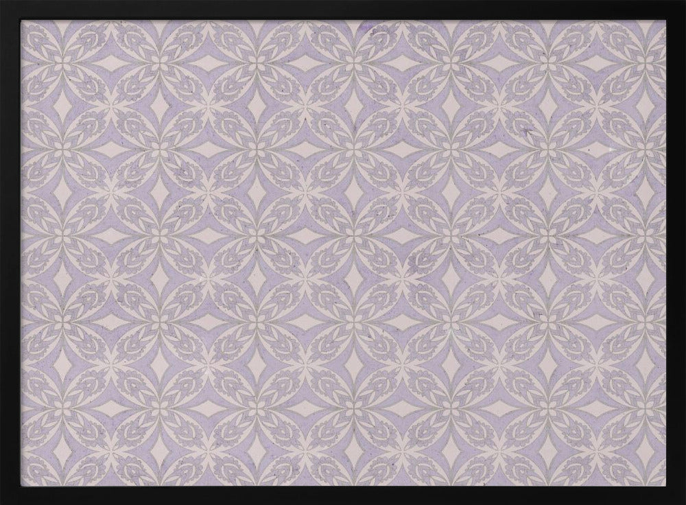 Lilac Harmony Pattern | Poster