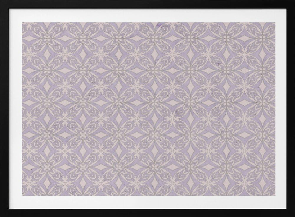 Lilac Harmony Pattern | Poster