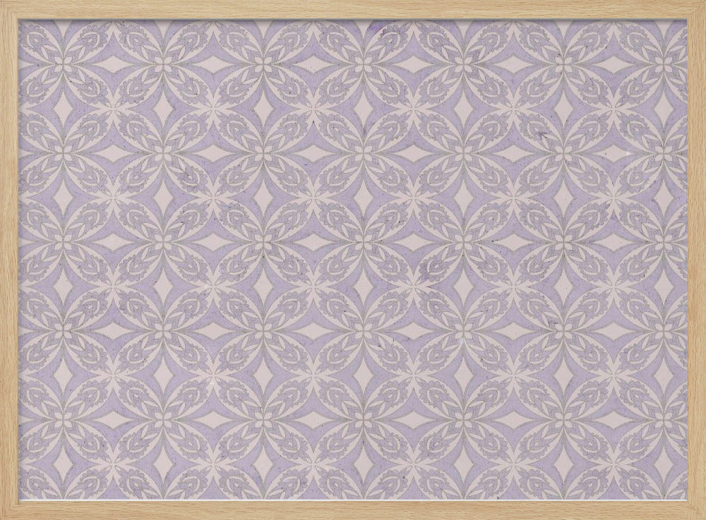 Lilac Harmony Pattern | Poster