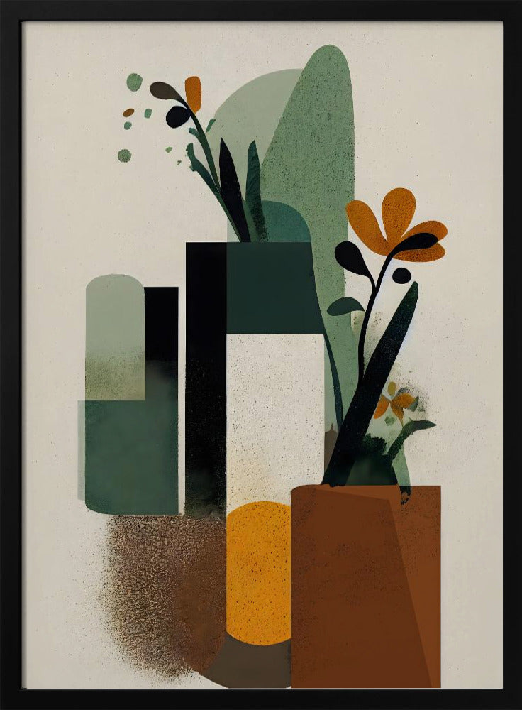 Abstract Garden Vista | Poster