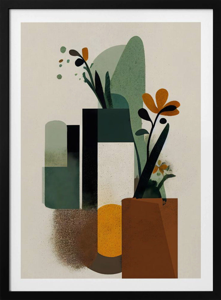Abstract Garden Vista | Poster