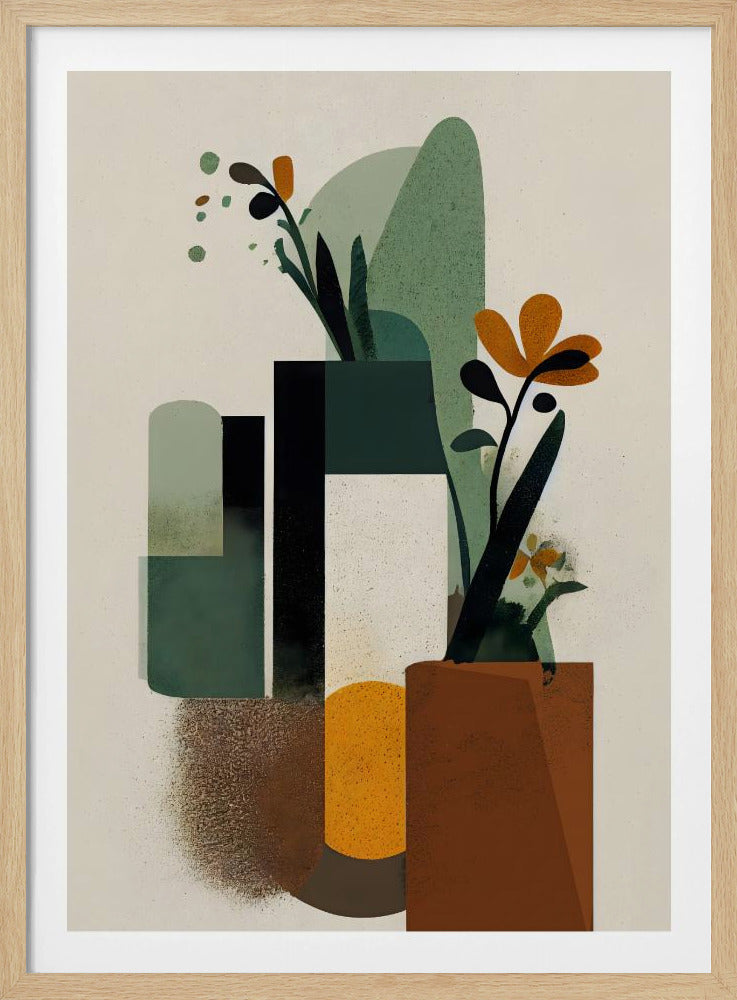 Abstract Garden Vista | Poster