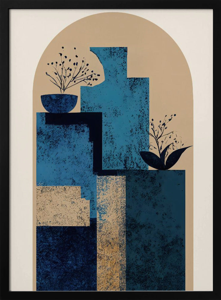 Blue Vase | Poster