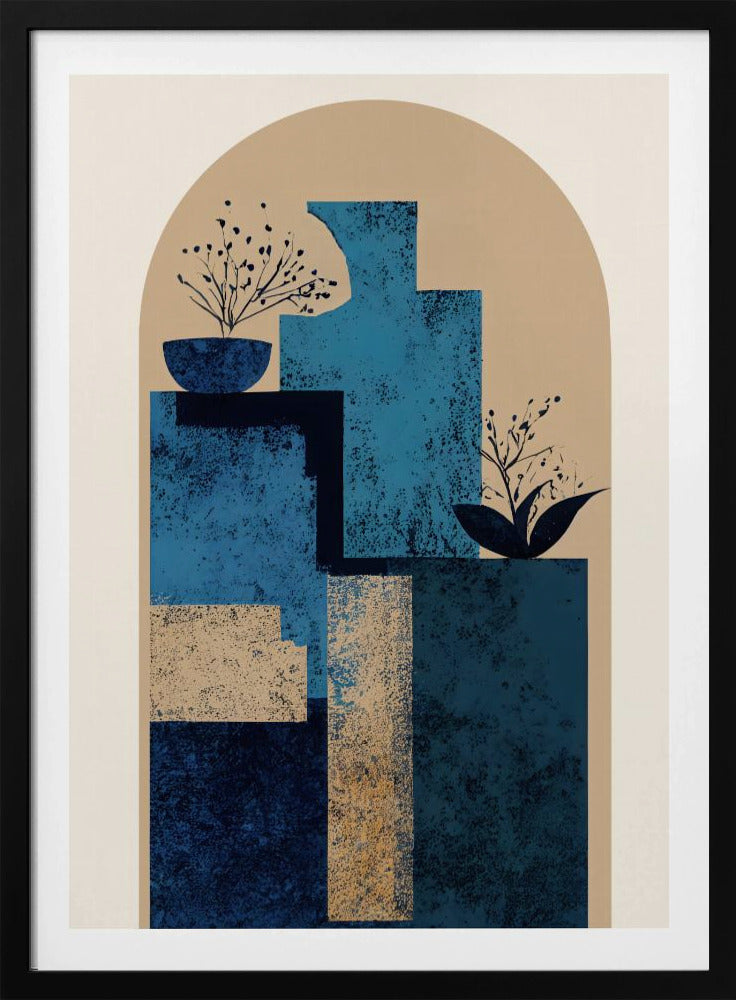 Blue Vase | Poster