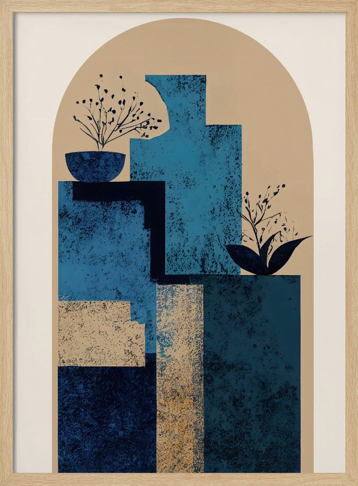 Blue Vase | Poster