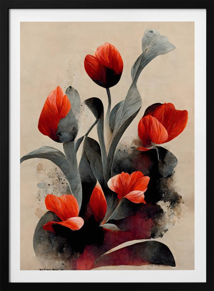 Crimson Blossoms | Poster