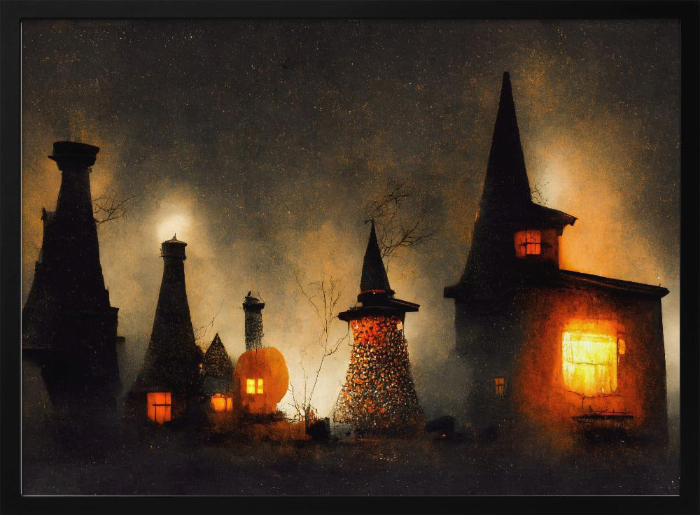 Haunted Glowscape | Poster