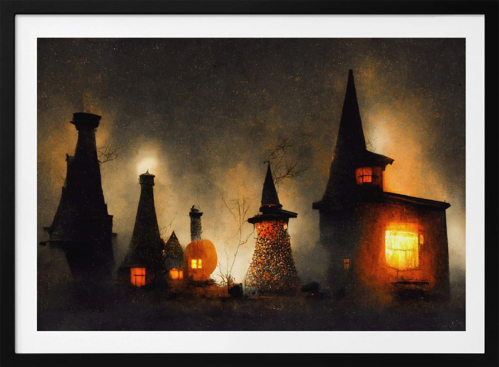 Haunted Glowscape | Poster